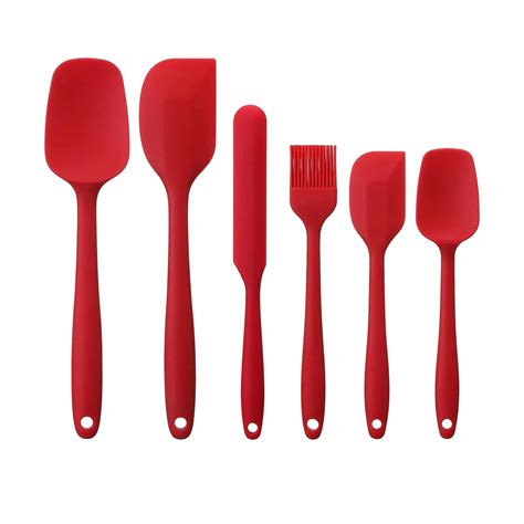 fabric metal spatula|best silicone spatula double ended.